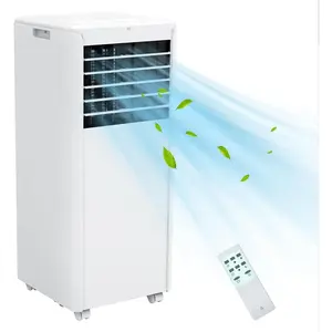 Portable Air Conditioner with Exhaust Hose, Efficient Cooling & Dehumidifying, Mobile Floor AC, No Installation Required, Ideal for Home, Bedroom, Dorm & Apartment