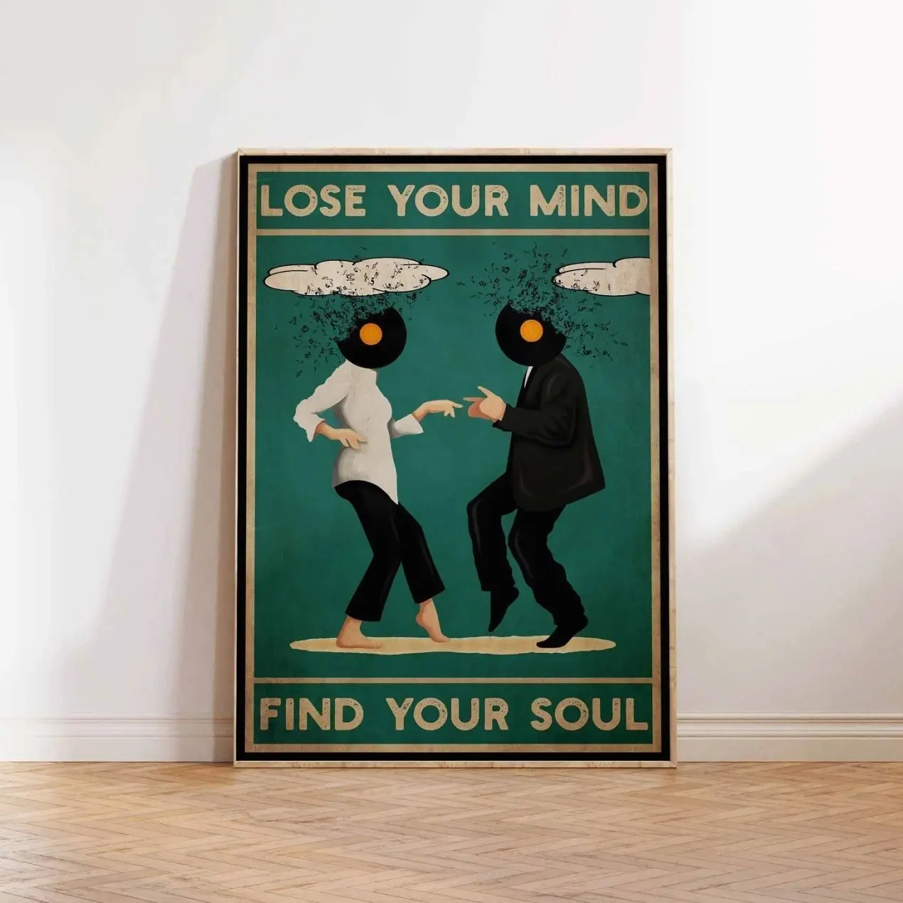 Vintage Poster - Pulp Fiction Lose Your Mind Find Your Soul NO FRAME Print Movie Cool Print Gift Idea Wall art poster