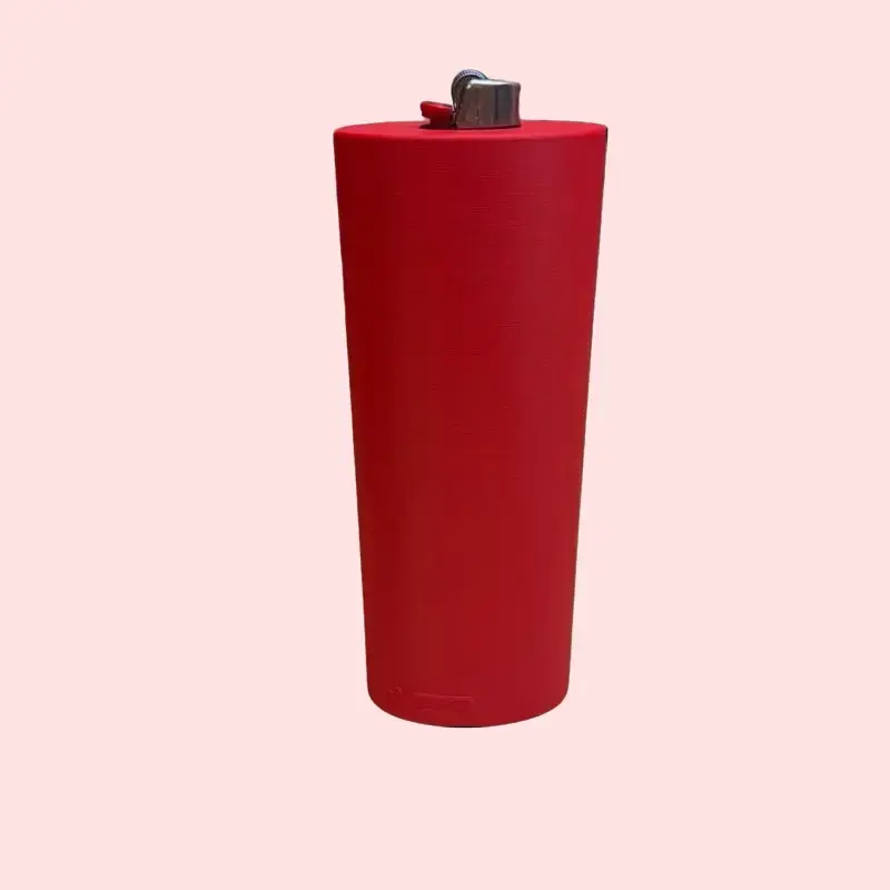Unstealable BIC Lighter Cover | Theft-Proof Friction Fit Sleeve | Reusable Lighter Case