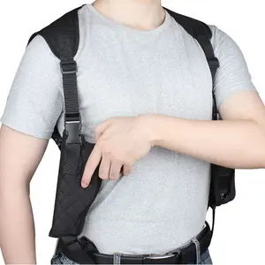 Outdoor Nylon Dual Mag Tactical Holster Belt or Shoulder