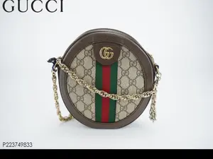 Pre-owned GUCCI Leather Messenger Bags Preloved Ophidia Bag