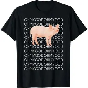 Shane Dawson Oh My God Pig T-Shirt T-Shirt