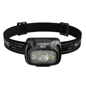 Nitecore NU33 700 Lumen LED Rechargeable Headlamp with White and Red Beams