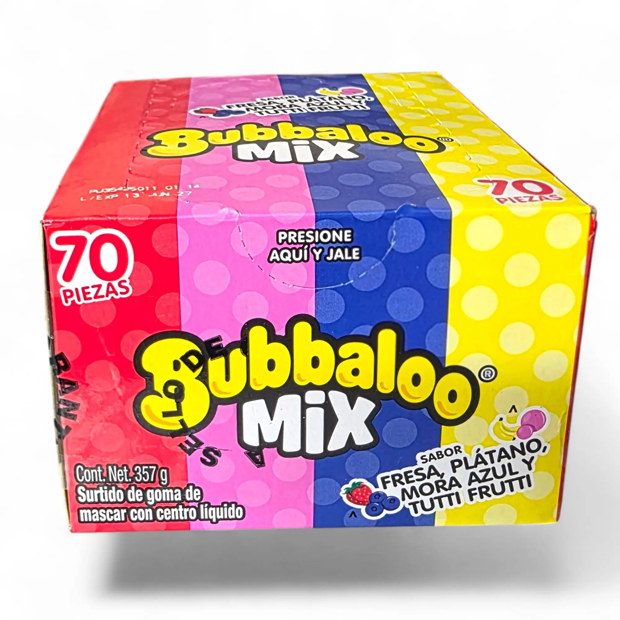 Bubaloo Original Mix Chewing Gum Snack, 70 Units, 357g Bubaloo Original Mix Chewing Gum Snack, 70 Units, 357g