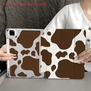 A Tablet Cases with Pen Holder,compatible with iPad 10.9/10.2/ Air 5th/Pro11/10th/9.7/Air 2/iPad7/8/iPad Air 4/5/iPad Pro 11/10.9-inch 2022 Smart Case/iPad Air 13(M3 2025), Auto Sleep/Wake Function/Stylish Tablet Accessorie, Multicolored