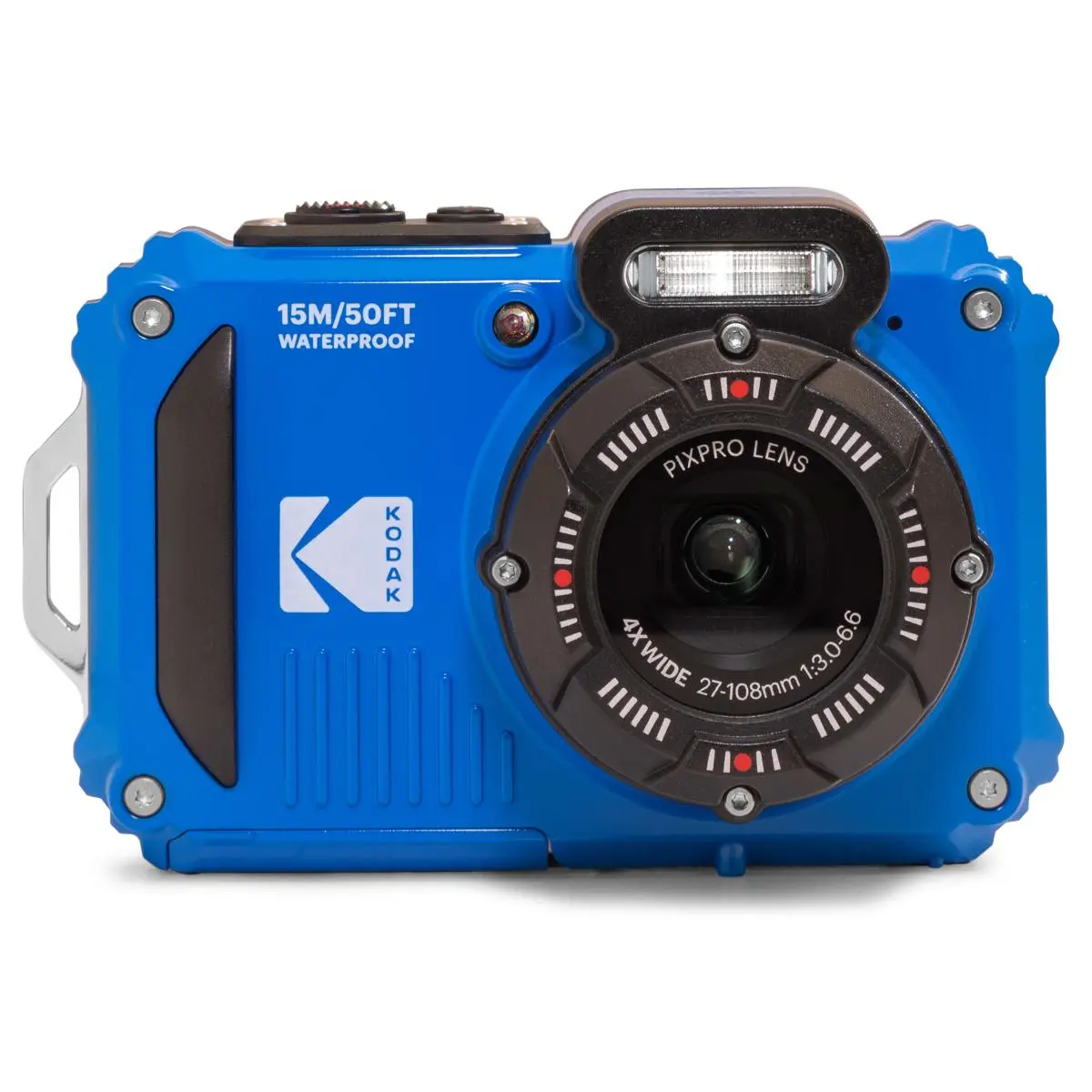Kodak PIXPRO WPZ2 16MP Full HD Waterproof Rugged Digital Camera, Blue