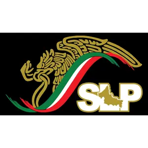 Mexican Eagle Decal escudo car window vinyl sticker Gobierno Mex. San Luis Potosi SLP Estado Mexican Flag Trokiando Trokitas trucking decal