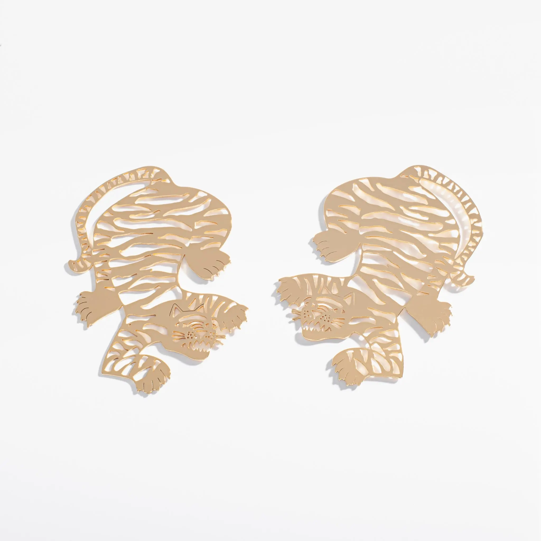 Tiger Earrings