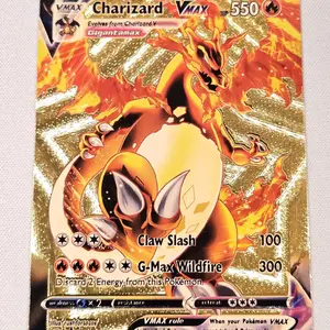 Charizard Gold Foil Fan Art card