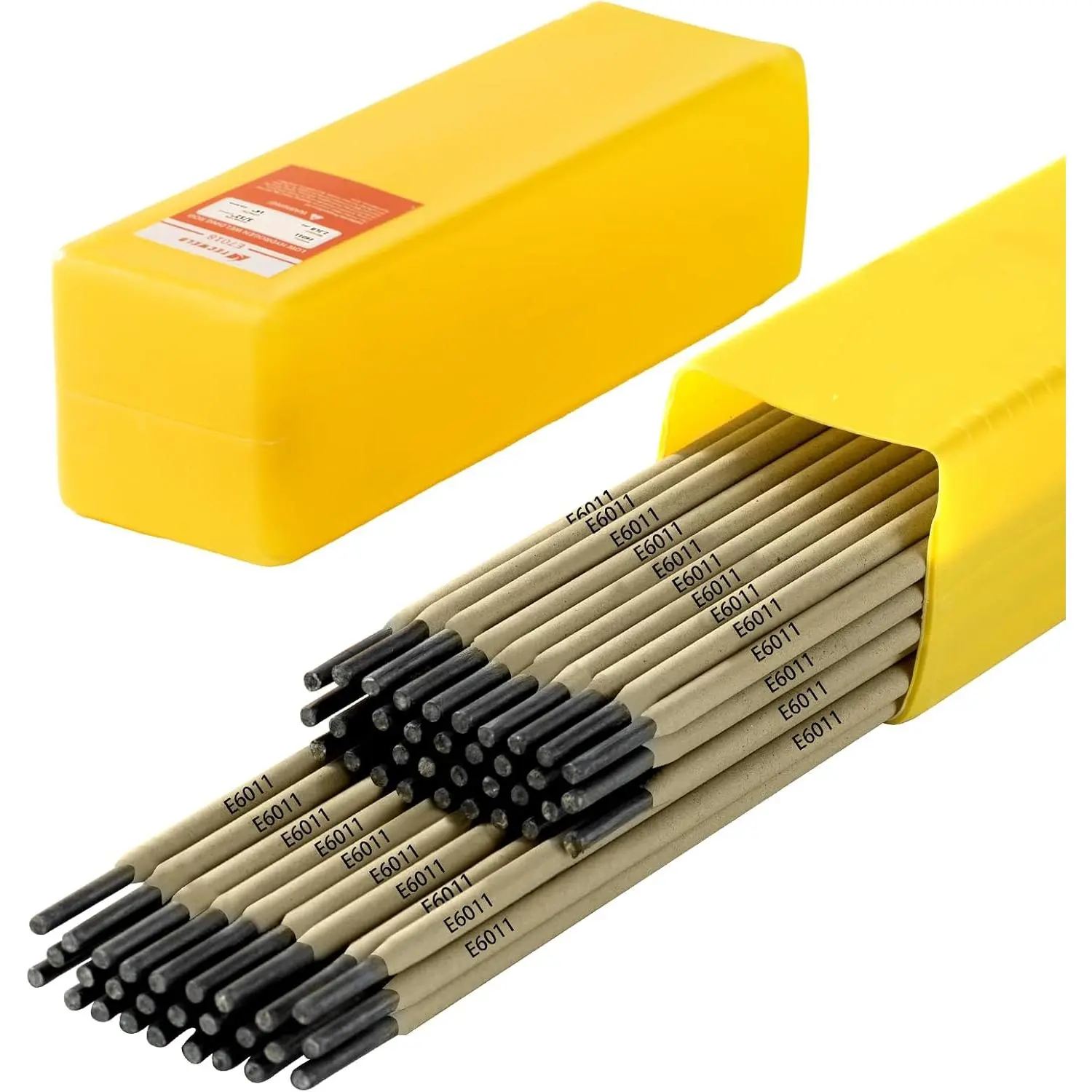 E6011 Rods 3/32" 2.2LB - Carbon Stick Electrodes with Low Spatter & Easy Slag Removal for ARC, Home Repair, Construction