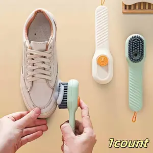 Multifunctional Shoe Brush Set, Soft Bristle Home Use Laundry Brush, Efficient Cleaning Tool for Shoes & Clothes, Durable Design