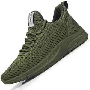 Mens Slip On Walking Shoes Blade Tennis Shoes Non Slip Running Shoes Lightweight Workout Shoes Breathable Mesh Fashion Sneakers