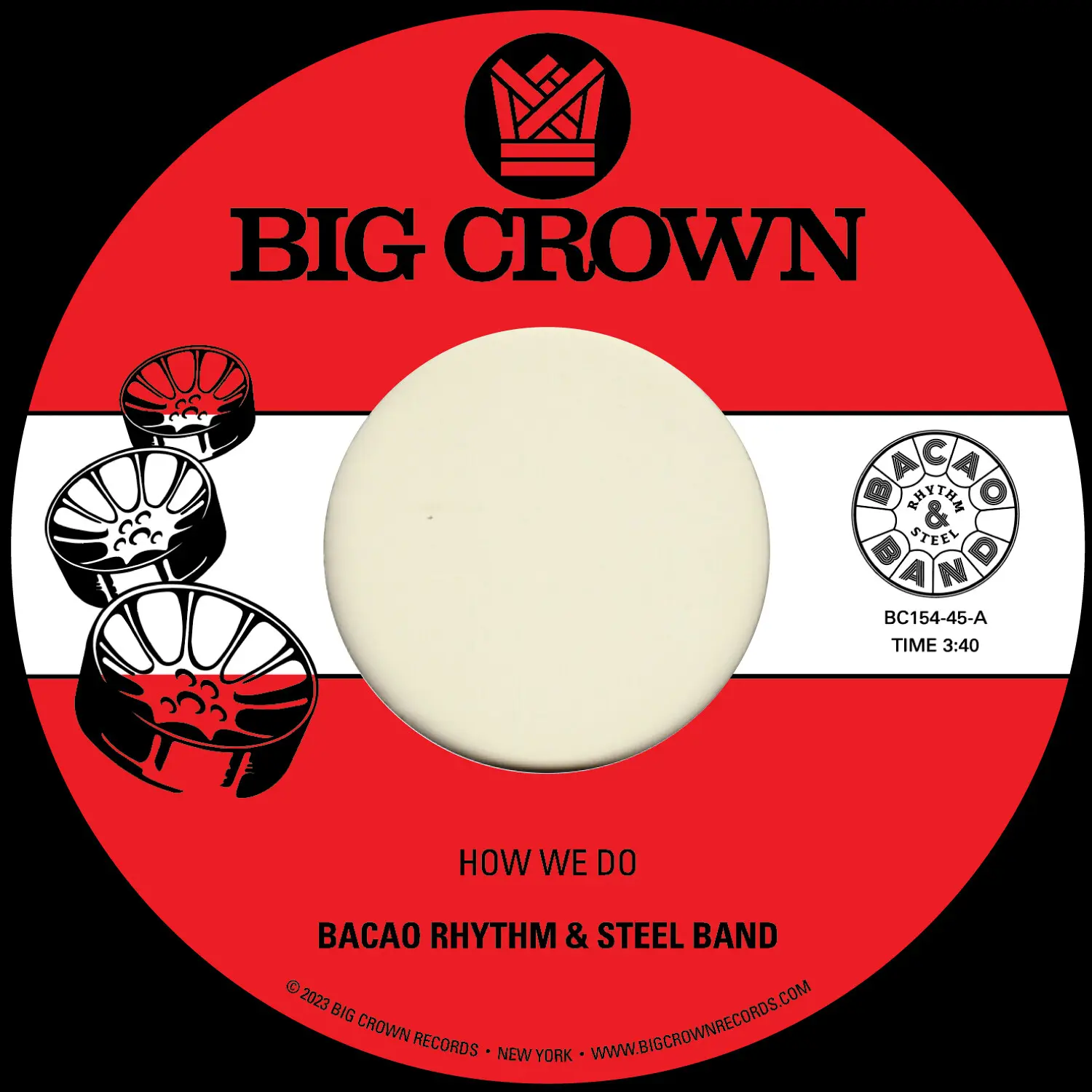 Bacao Rhythm & Steel Band - How We Do B/w Nuthin' But A G Thang  [7-INCH SINGLE VINYL RECORD]