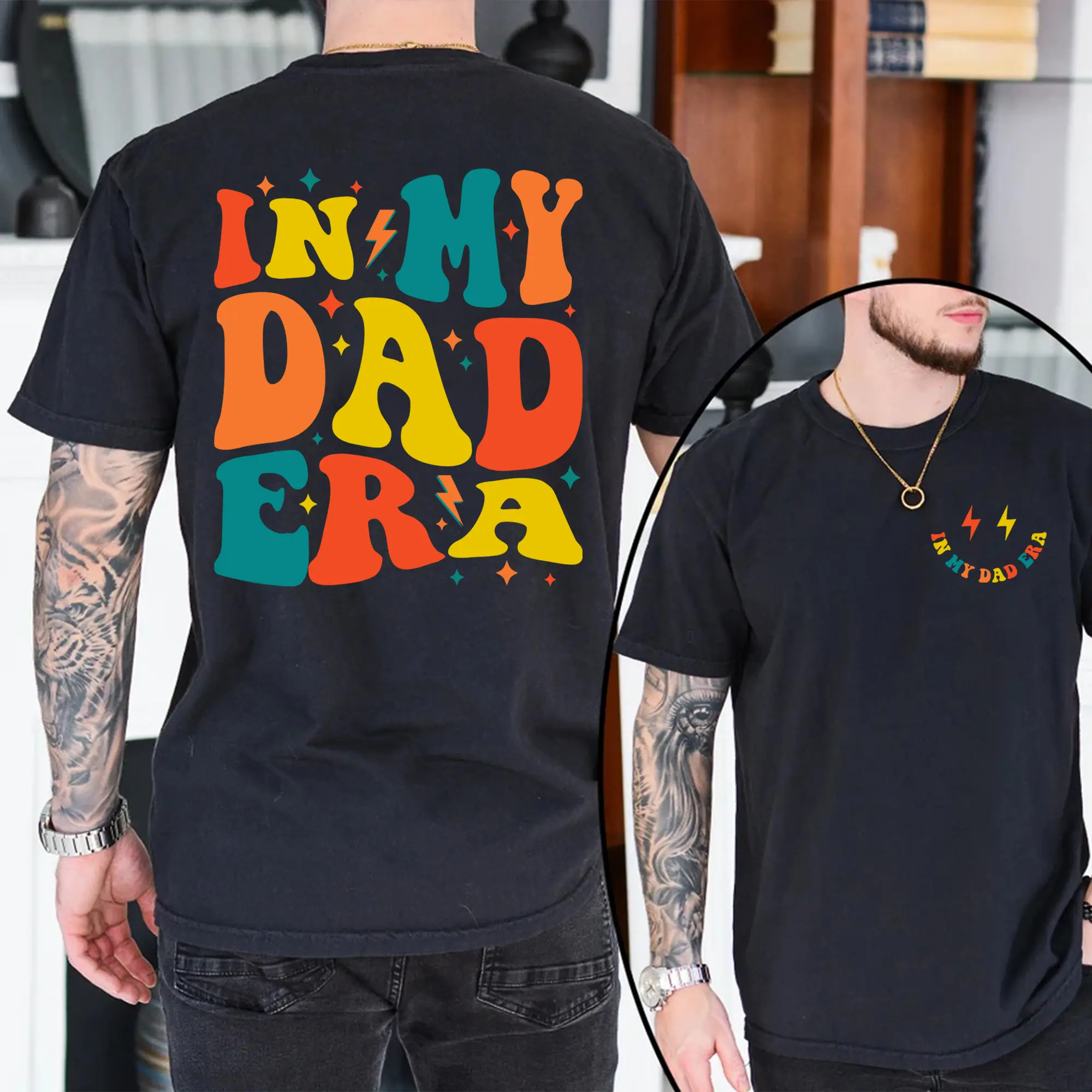 In My Dad Era T-shirt, Father's Day Gift, Funny Dad Shirt, Gift for Dad Birthday Gift