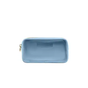 Stoney Clover Lane Clear Front Small Pouch in Periwinkle
