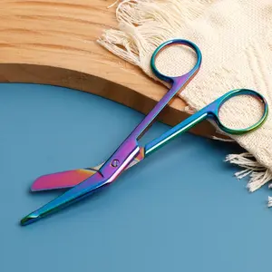 Stainless Steel Medical Scissors, Bandage Cutter for Nurses, Emts, Emergency Care, Pet Grooming, DIY Crafts, Daily Use, Cutting Supplies