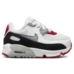 Nike Air Max 90 LTR Photon Dust Varsity Red (TD) (kids) by StockX