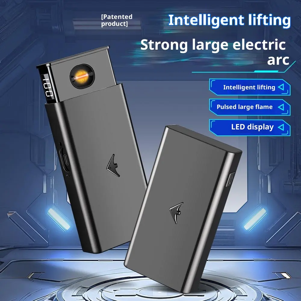 Father's Day Gift - Futuristic Intelligent Lighter - Adjustable, Multi-functional, Convenient Power Option, Family & Outdoor Picnic Companion - Stylish & Practical gift for Dads, Boyfriends, Friends & Men