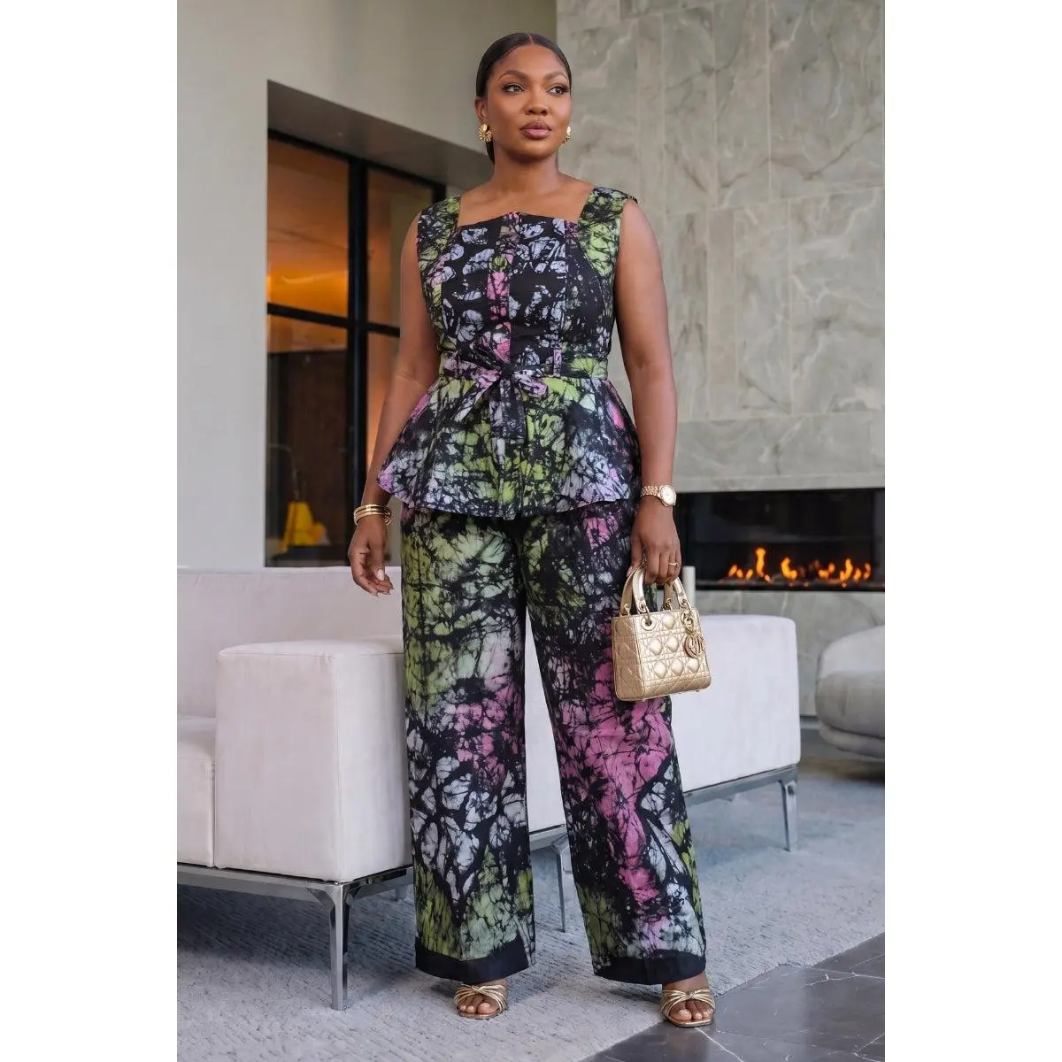 Ayomide Peplum Set