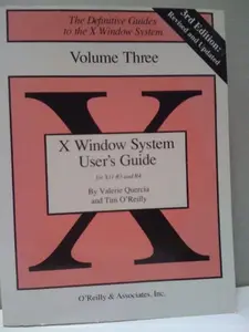 USED-X Window System User's Guide (Definitive Guides to the X Window System) by Valerie Guercia (Paperback)