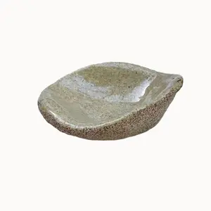 Stoneware Elbow Smudge Dish