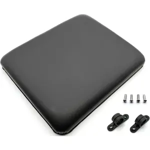 Rollator seat Cushion,Rollator pad,Rollator Walker Replacement Seat, Padded Seat with Stand, with Storage Bag,W/Hardware, 14.2" * 11.8". Universal Replacement Rollators Parts. (1Ea Black)