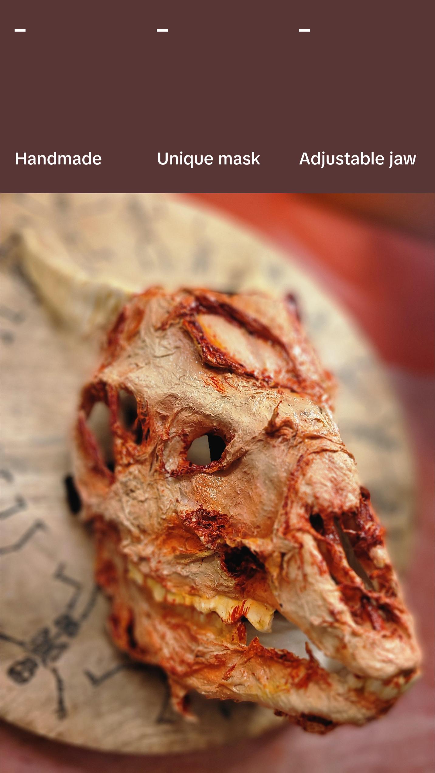 Goat Demon Skull Mask