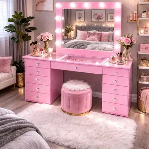 Light Pink vanity     (only available to purchase through our official website)