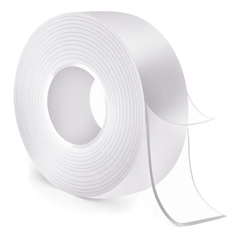 Double-Sided Adhesive Tape, Nano Tape, Transparent Adhesive Tape, Traceless Adhesive Tape, Removable, Washable, Reusable, Suitable for Carpets, Photo Walls,Multipurpose Strong Transparent Adhesive Heavy Duty adhesive tape Double-Sided Nano