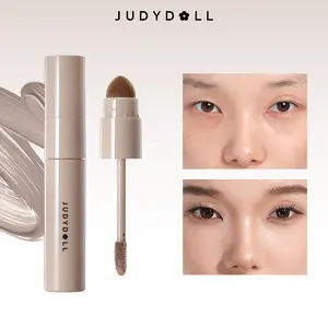JUDYDOLL Liquid Contour & Liquid Highlighter, Face Sculpting Liquid Highlighter & Contour With Brush, Anti-Smudge & Brightening, Fair Complexion, Long-Lasting, Cosmetic, Bronzer, All Skin Tones, Multicolor, Refresh Look,Summerwins Highly Pig