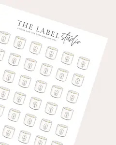 Candle | Aesthetic Planner Sticker Sheet