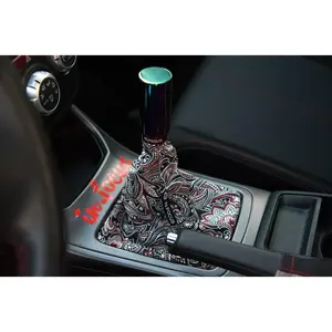 IN.FOCUS Classy Paisley Shift Boot Fully Replaceable for Manual Vehicles OEM Fit for Specific Car Models Top Seller