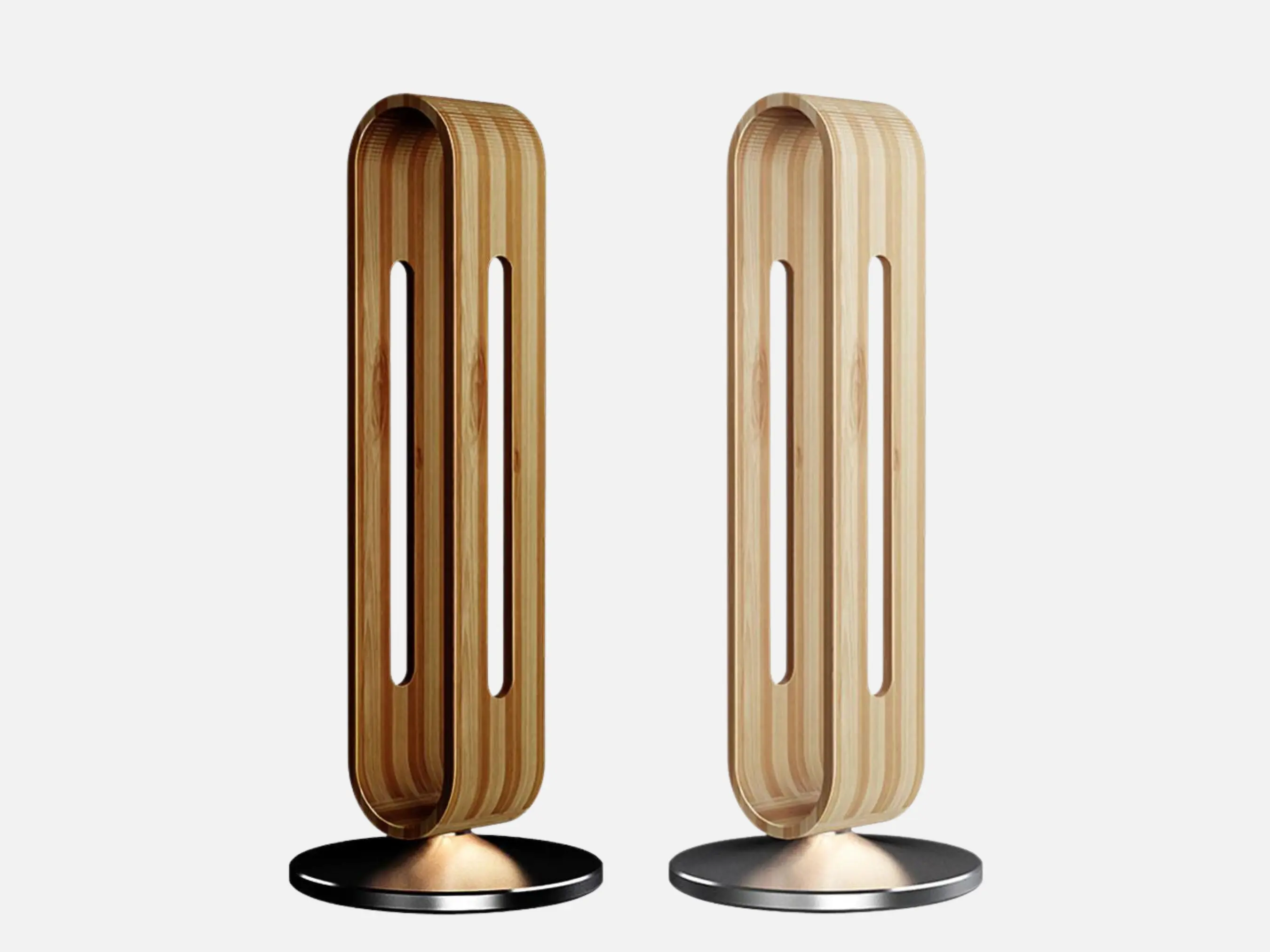 Wooden Headphone Stand - Sleek Anti-Slip Aluminum Base Holder, Universal Fit, Perfect for Home Office & Gamers, Valentine's Gift for Her/Him Accessories Speaker