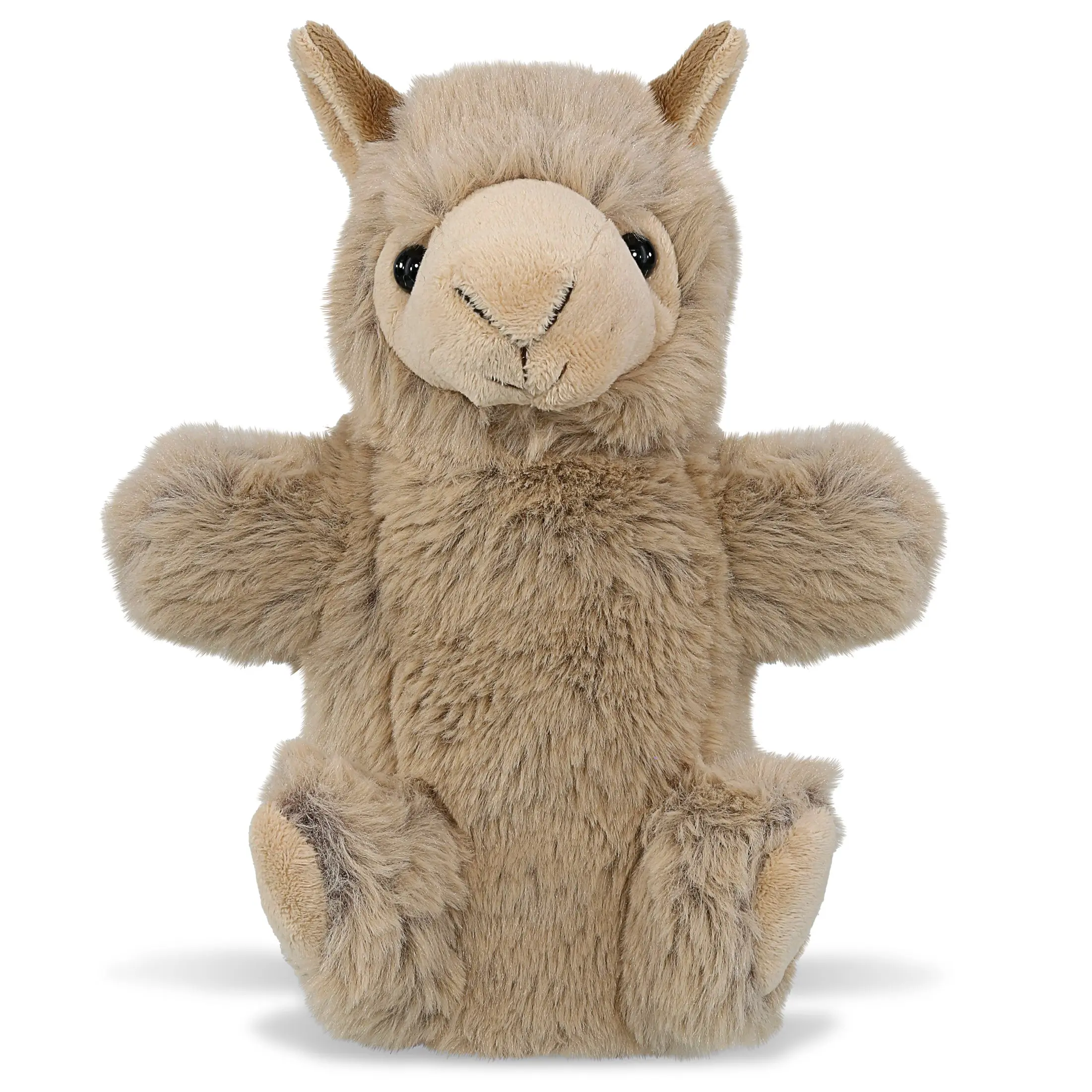 SUPER SOFT PLUSH HAND PUPPET - LLAMA