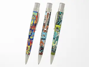 Retro 51 Rollerball Pen - Robot01 - Popper Edition