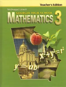 USED-McDougal Littell Georgia High School Mathematics 3 (Teacher's Edition) by McDougal Littell (Hardcover)