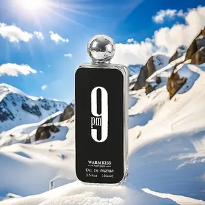 Women's Eau de Parfum 100ml Fruity Woody Scent Long-Lasting Fresh Black Matte Bottle Daily Perfume Gift for Her Wife