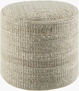 Traditional Jute Textiles Pouf for living room or kids room seating