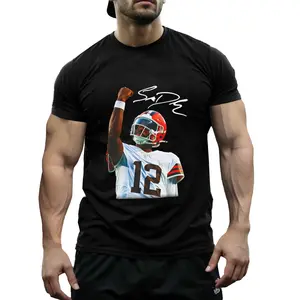 Shedeur Sanders Celly T-Shirt for Men Women, Colorado Buffaloes Celebration Graphic Tee, Cotton Fabric Casual Top, CFB Game Day Outfit for College Football Fans