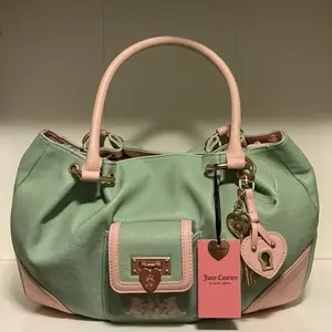 Juicy Couture Royal to Juicy Frosty Green Satchel Bag
