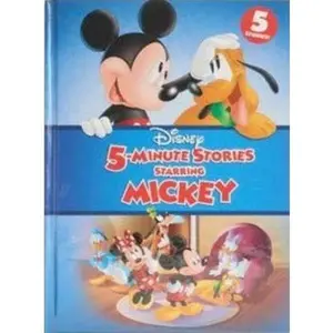 USED-5-Minute Stories Starring Mickey by Disney (Hardcover)