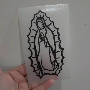virginmary decal virgencita calcomanías caro car sticker decoration decoración gift