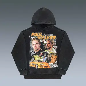 VINTAGE HOODIES | PAUL WALKER - Vintage Hoodie,Sweatshirt