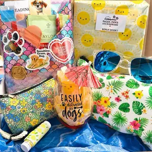 Premium Summer Blind Date w 2 Books + essentials wristlet and Pet Extra!