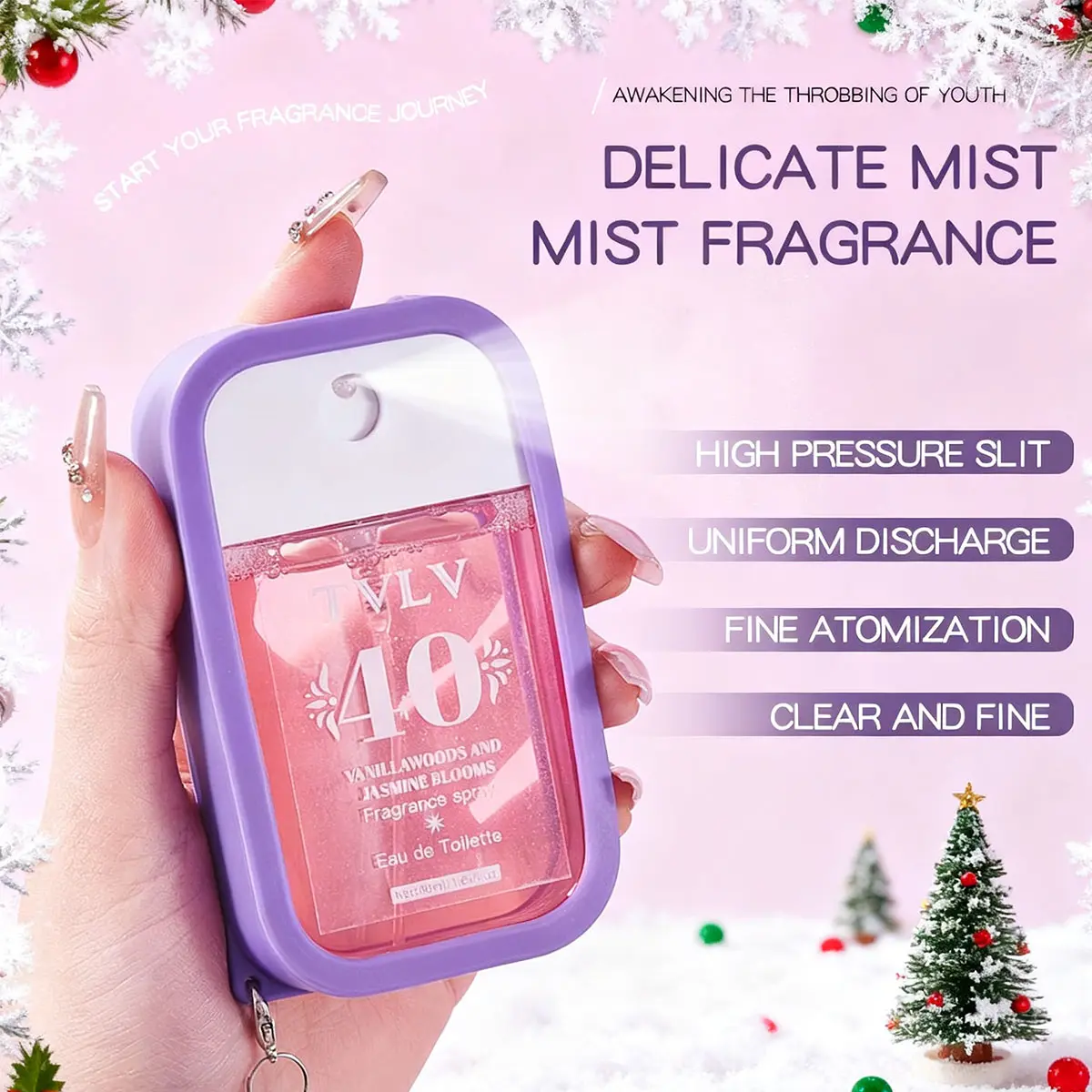 Long-Lasting Fruit Flower Scented Spray, Fragrance Mist, Body Perfume, Ideal Christmas Gift & Special Occasion, Warm Seductive Fragrance Experience, Perfumes
