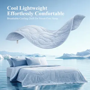 【Mother's Day Gift】Silicone Summer CloudCool cooling weighted blanket for adults,Advanced Silicone Foam Structured & Non-Sagging, Reversible Dual-Sided Cooling,Lightweight & Skin-Friendly for Night Sweats Relief,Comfy Bedding,Gift for Spring,Gifts for Mom