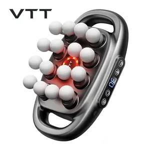 VTT professional-grade massager is equipped with 16 massage heads and has an ultra-quiet design. It is suitable for relaxing the muscles of the shoulders, neck, back, legs, and feet, and relieving soreness and fatigue