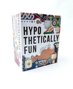 Breaking Games Hypothetically Fun - an Icebreaker Card Game, 350 Thought-Provoking Questions for Deeper Connections & Endless Laughs - Perfect for Game Night & Gatherings, Ages 14+