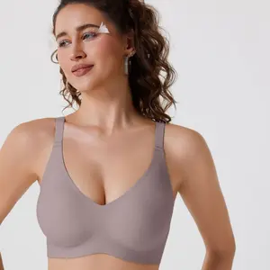 Women Comfortable Push Up BrasWireless Seamless Full Coverage Bra Buttery SoftEveryday Tshirt Bra Convertible Bra