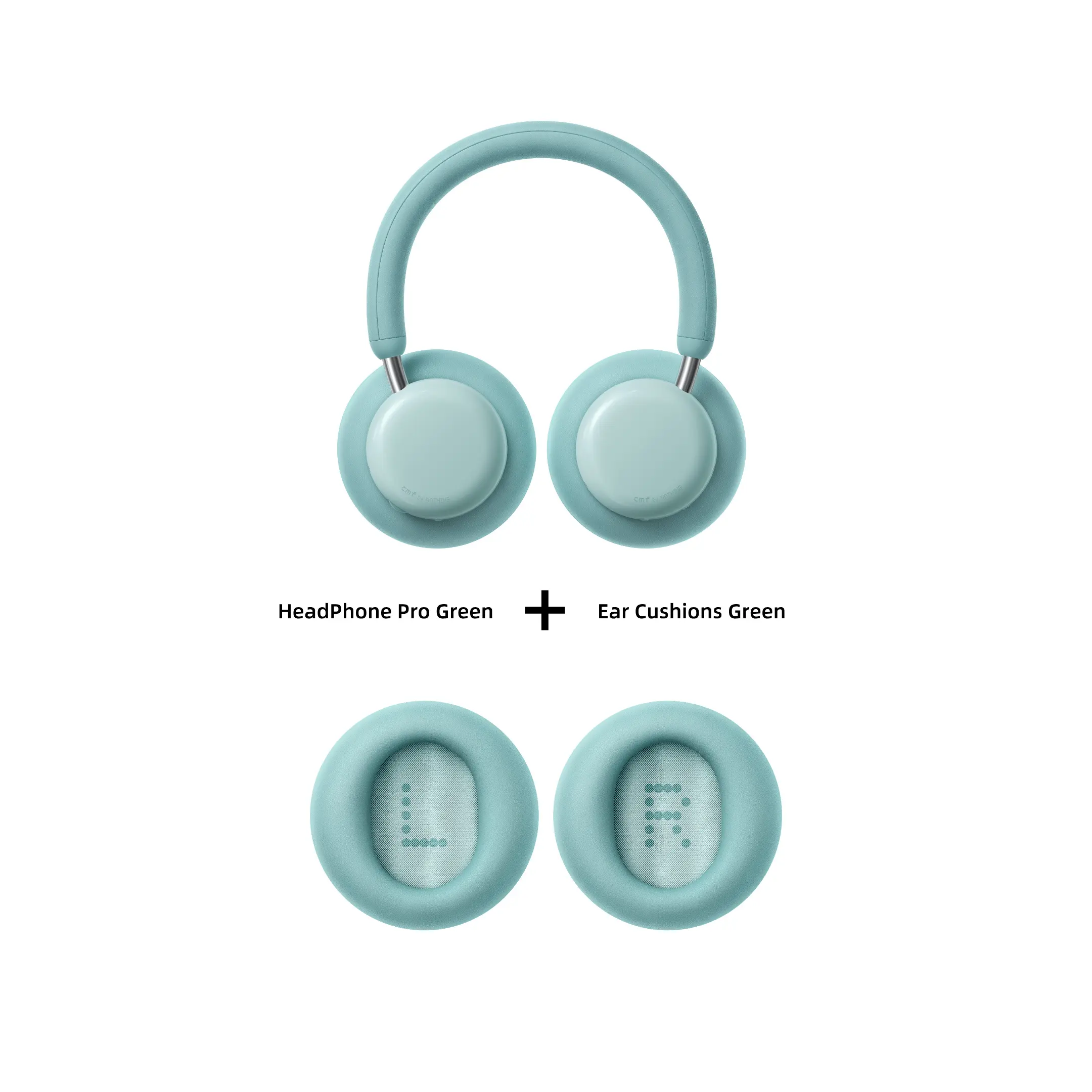 HeadPhone Pro Ligth Green+Ear Cushions